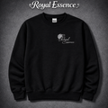 Signature Crewneck — Black Relaxed Fit